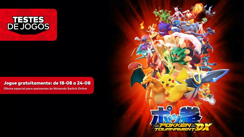 Pokkén Tournament DX será próximo título dos Testes de Jogos do Nintendo  Switch Online - Nintendo Blast